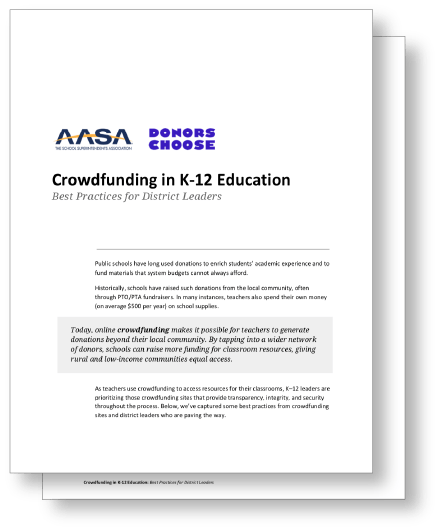 AASA Crowdfunding Best Practices